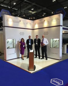 SMI at the DSEI exhibition stand