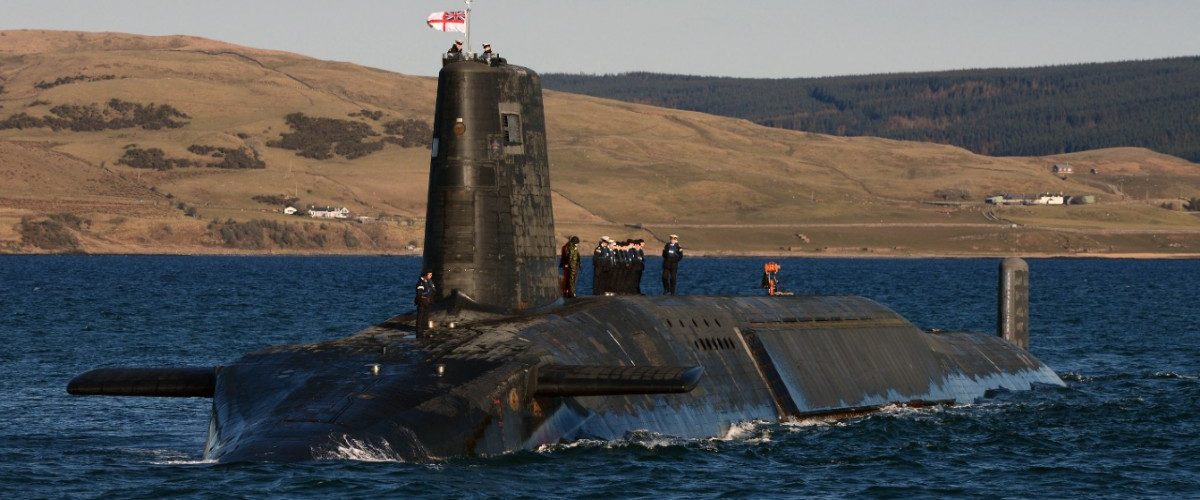 Trident Nuclear Submarine HMS Victorious