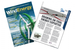 WEN article in the WindEnergy Mag Front Cover