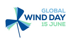 Global Wind Day logo event