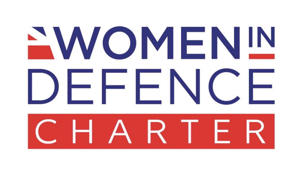 Women in defence logo